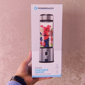 شیکر شارژی پاورولوجی مدل 126W Portable گنجایش 0.45 لیتر