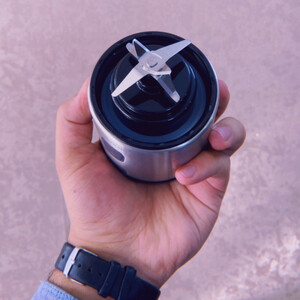 شیکر شارژی پاورولوجی مدل 126W Portable گنجایش 0.45 لیتر