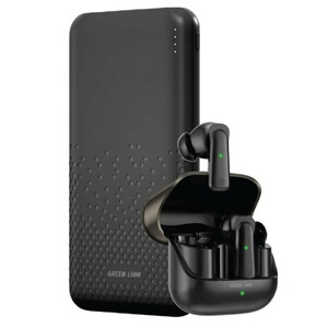 هدفون بلوتوثی گرین لاین مدل ROME AND EARBUDS به همراه پاوربانک