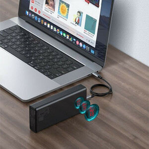 پاوربانک 65 وات باسئوس مدل Amblight ظرفیت 30000 میلی آمپر ساعت