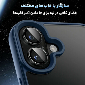 محافظ لنز دوربین گرین لاین مدل HD Plus Camera Lens مناسب برای گوشی موبایل اپل iPhone 17