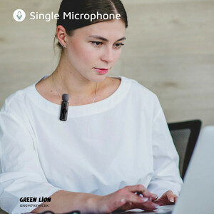 میکروفن بی سیم گرین لاین مدل GM-79X با درگاه اتصال USB-C/لایتنینگ/AUX