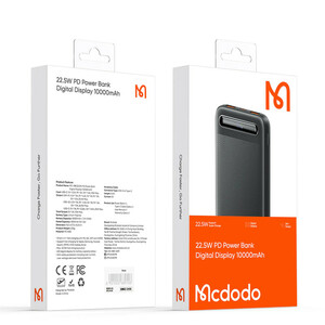 پاوربانک مک دودو مدل MC-388 ظرفیت 10000 میلی آمپر ساعت