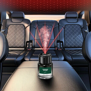 خوشبوکننده خودرو گرین لاین مدل GNALFRDI130BK با رایحه Black حجم 130 میلی لیتر