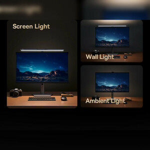 چراغ LED بالای مانیتور باسئوس مدل I-wok3