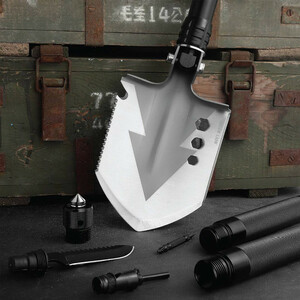 ابزار چندکاره سفری گرین لاین مدل Multi Shovel