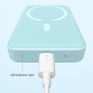 پاوربانک باسئوس مدل Magnetic Mini ظرفیت 10000 میلی آمپر ساعت