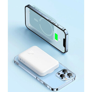 پاوربانک باسئوس مدل Magnetic Mini ظرفیت 10000 میلی آمپر ساعت