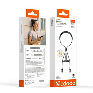 کابل USB-C مک دودو مدل ماساژور گردن کد Cab NEXUS CA-6580 طول 1.4 متر