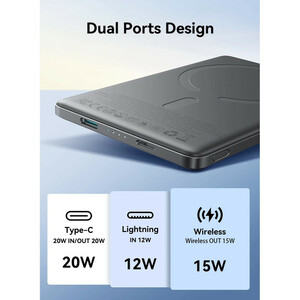 پاوربانک جوی روم مدل PBM08 ظرفیت 5000 میلی آمپر ساعت