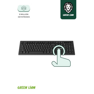 کیبورد و ماوس گرین لاین مدل GKM-200