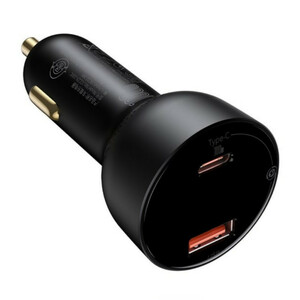 شارژر فندکی 100 وات بیسوس مدل Dual Quick 100W