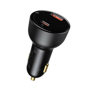 شارژر فندکی 100 وات بیسوس مدل Dual Quick 100W