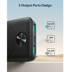 پاوربانک جوی روم مدل JR-PBF15 22.5w ظرفیت 10000 میلی آمپرساعت