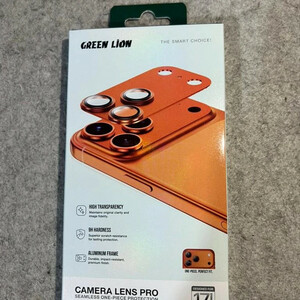 محافظ لنز دوربین فلزی گرین لاین مدل LENS PRO مناسب برای گوشی موبایل اپل iPhone 17 Pro Max