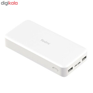 پاوربانک 18 وات شیائومی مدل Redmi PB200LZM ظرفیت 20000 میلی آمپر ساعت