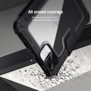 کیف کلاسوری نیلکین مدل Camshield Bumper مناسب برای تبلت اپل  iPad Mini 7 2024 / iPad Mini 6 2021