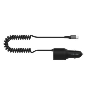 شارژر فندکی 45 وات پاورلوژی مدل PCCSR015