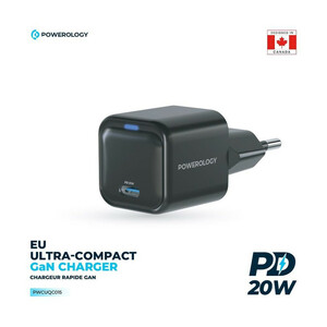 شارژر دیواری 20 وات پاورولوجی مدل PWCUQC015