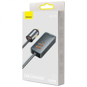 شارژر فندکی 120 وات بیسوس مدل CCBT-B0G