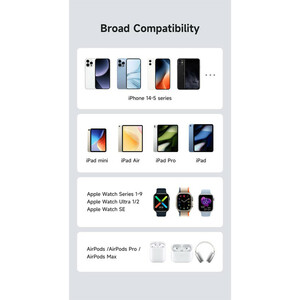 کابل تبدیل USB-C به میکرو اپل واچ /لایتنینگ مک دودو مدل ca-5680 طول 1.5 متر