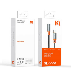 مبدل USB-C به جک 3.5 میلیمتری مک دودو مدل CA-7561