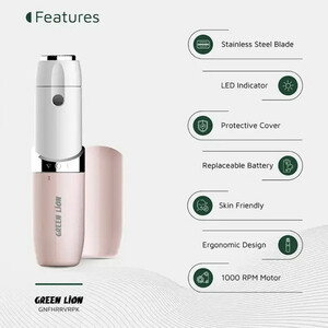 ماشین اصلاح موی صورت بانوان گرین لاین مدل GNFHRRVR TM-30