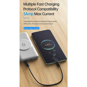 کابل تبدیل USB-C/USB به لایتنینگ/USB-C/MicroUSB مک‌دودو مدل WF-1720 طول 0.3 متر