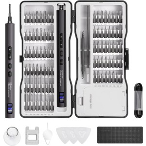کیت پیچ گوشتی شارژی 97 تیکه پرودو Porodo TechFix 97‑In‑1 Electric Screwdriver Kit PDGTE970BK