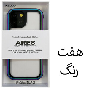کاور کی-زد دوو مدل ARES مناسب برای گوشی موبایل اپل iphone 15
