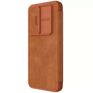 کیف کلاسوری نیلکین مدل Qin Pro Leather مناسب برای گوشی موبایل سامسونگ Galaxy S24 FE