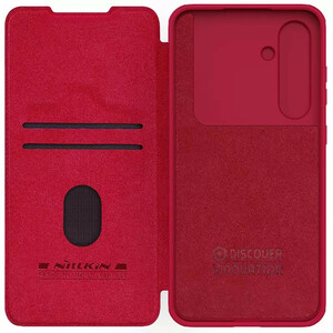 کیف کلاسوری نیلکین مدل Qin Pro Leather مناسب برای گوشی موبایل سامسونگ Galaxy S24 FE