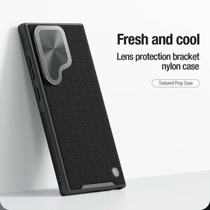 کاور نیلکین مدل  Textured Prop مناسب برای گوشی موبایل سامسونگ Galaxy S24 Ultra