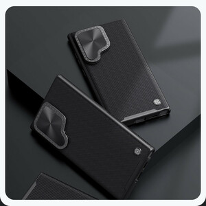 کاور نیلکین مدل  Textured Prop مناسب برای گوشی موبایل سامسونگ Galaxy S24 Ultra