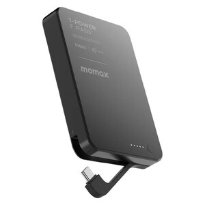 پاوربانک بی‌سیم 30 وات مومکس مدل IP158 ظرفیت 10000 میلی‌آمپرساعت