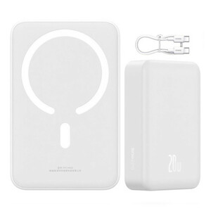 پاوربانک بیسوس مدل MAGNETIC MINI 20W ظرفیت 20000 میلی آمپر ساعت