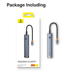 هاب 6 پورت USB-C بیسوس مدل BS-OH166