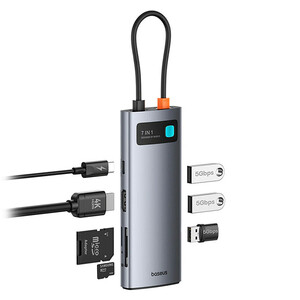 هاب 7 پورت USB-C بیسوس مدل BS-OH146