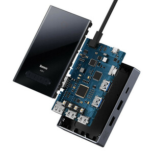 هاب 8 پورت USB-C باسئوس مدل BS-OH082 Focus Series
