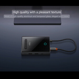 هاب 8 پورت USB-C باسئوس مدل BS-OH082 Focus Series