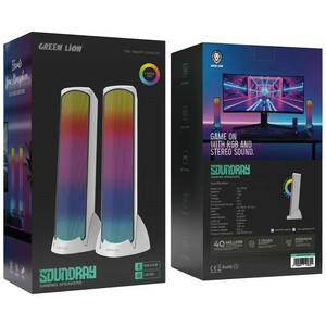 اسپیکر دسکتاپ گرین لاین مدل gaming speaker soundray