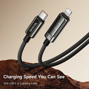 کابل تبدیل USB-C به لایتنینگ مک دودو مدل CA-888 طول 1.2 متر