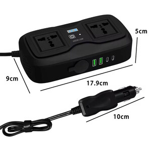 اینورتر 200 وات گرین لاین مدل Green Lion GC-233 Power Inverter