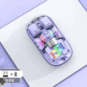 ماوس بی‌سیم دو حالته کوتسی مدل OF-026 با طراحی شفاف