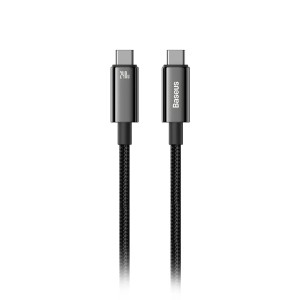 کابل دو سر تایپ سی 240 واتی 1 متری بیسوس Baseus Flash Series 2 USB 4 Data Cable P10311803111