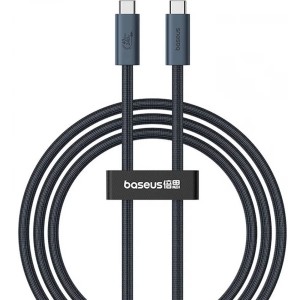 کابل دو سر تایپ سی 240 واتی 1 متری بیسوس Baseus Flash Series 2 USB 4 Data Cable P10311803111