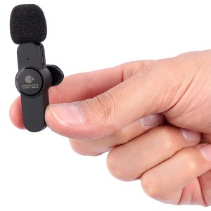 میکروفون یقه ای وایرلس لایتنینگ کوتتسی COTETCI Wireless Microphone 74006