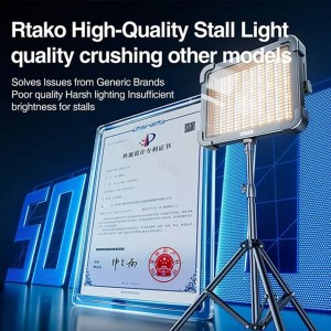 پروژکتور LED شارژی آرتاکو Rtako مدل AR-GTB600T چند منظوره