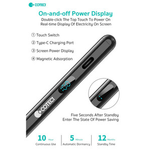 قلم لمسی کوتتسی مدل iP-018 مجموعه ۴ عددی