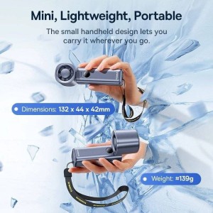 پنکه دستی بیسوس مدل GoTrip DT1 شارژی